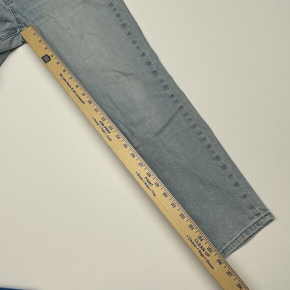 Everlane Jeans High Rise Straight Leg Light Wash Women's Size 31 Regular - Picture 9 of 12